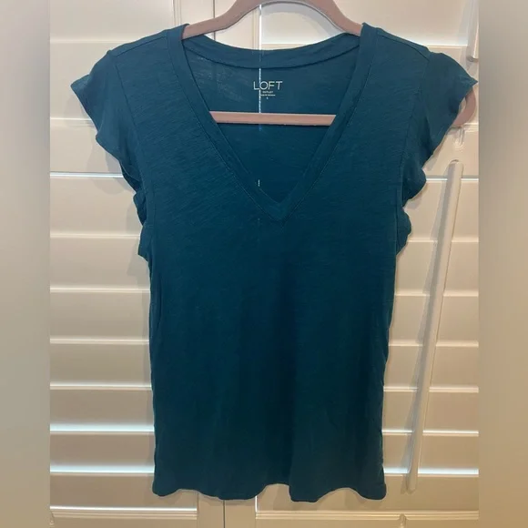 Loft outlet Teal top - Picture 1 of 2